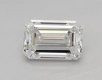 0.61ct E VVS1 Rare Carat Ideal Cut Emerald Lab Grown Diamond