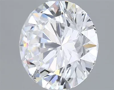 2.17ct D SI1 Rare Carat Ideal Cut Round Diamond