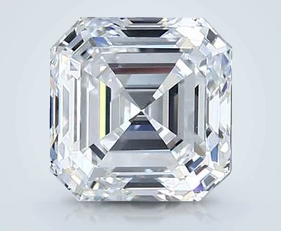 2.20ct E VS1 Rare Carat Ideal Cut Asscher Diamond