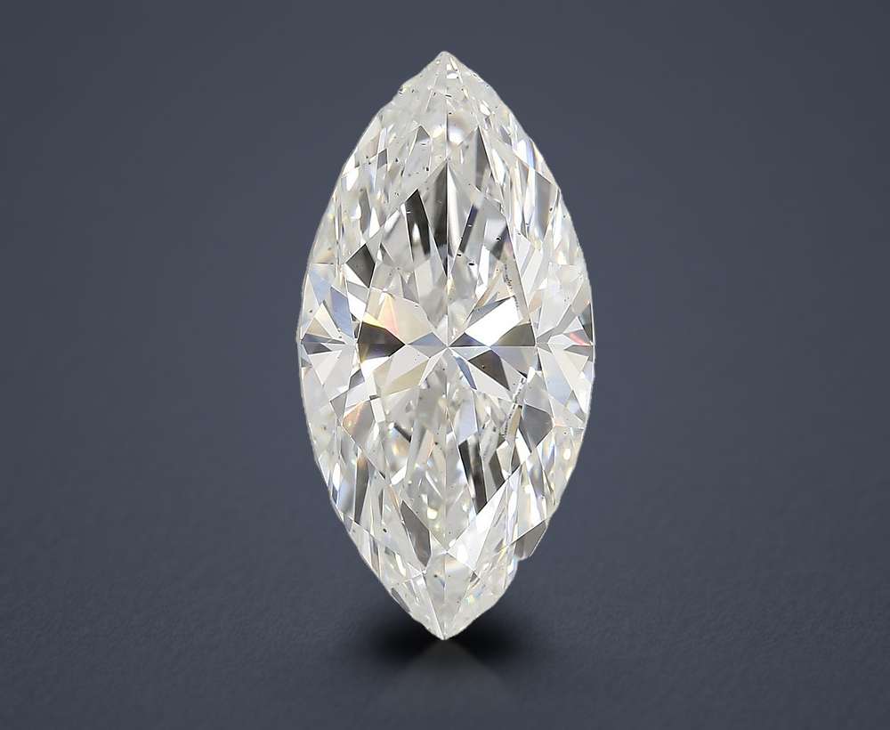6.15ct F VS2 Rare Carat Ideal Cut Marquise Lab Grown Diamond