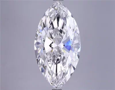 5.52ct F VS2 Rare Carat Ideal Cut Marquise Lab Grown Diamond