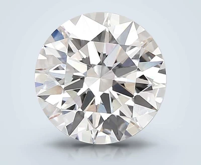 4.07ct E VVS2 Rare Carat Ideal Cut Round Lab Grown Diamond