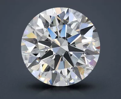 3.22ct E VS1 Rare Carat Ideal Cut Round Lab Grown Diamond