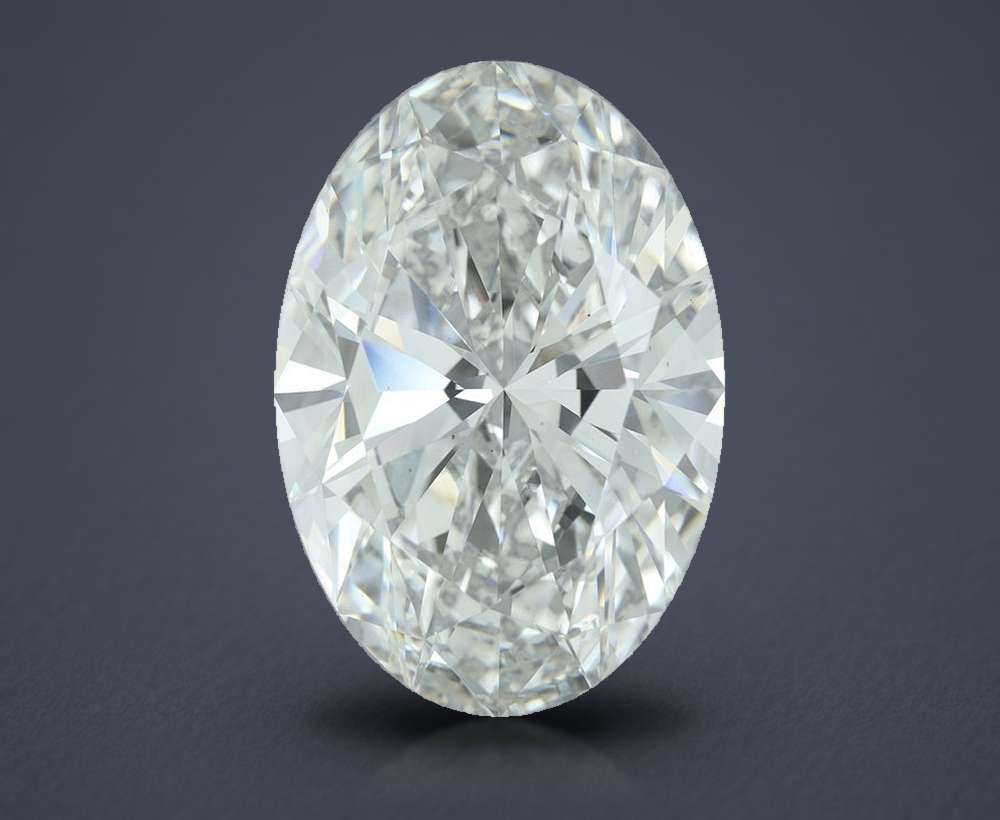 26.02ct G VS2 Rare Carat Ideal Cut Oval Lab Grown Diamond