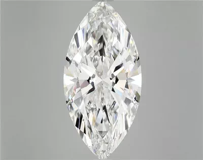 8.27ct F VVS2 Rare Carat Ideal Cut Marquise Lab Grown Diamond