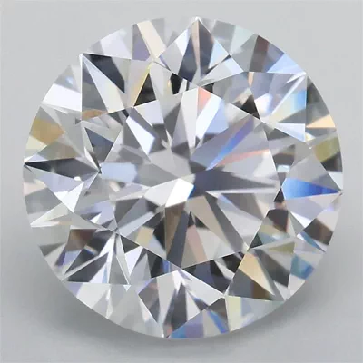 4.45ct D VS1 Excellent Cut Round Lab Grown Diamond