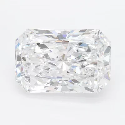 2.10ct D VVS1 Rare Carat Ideal Cut Radiant Lab Grown Diamond
