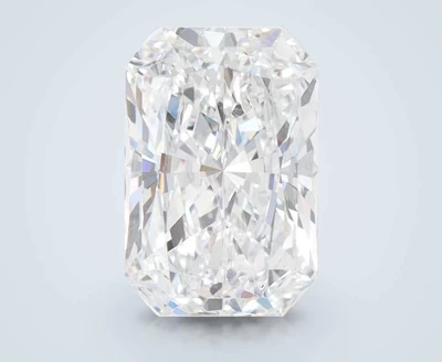2.10ct D VVS1 Rare Carat Ideal Cut Radiant Lab Grown Diamond