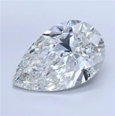 10.17ct G VS1 Rare Carat Ideal Cut Pear Lab Grown Diamond