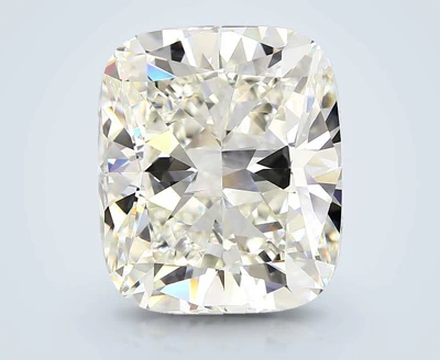 8.06ct J VS2 Rare Carat Ideal Cut Cushion Diamond