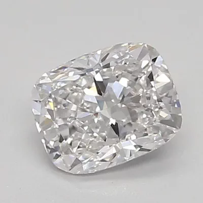0.68ct E VVS2 Rare Carat Ideal Cut Cushion Lab Grown Diamond