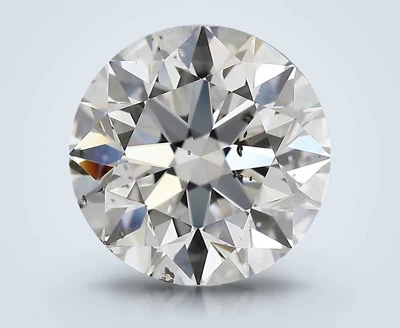 3.01ct D SI2 Excellent Cut Round Diamond