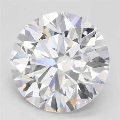 3.01ct D IF Rare Carat Ideal Cut Round Lab Grown Diamond