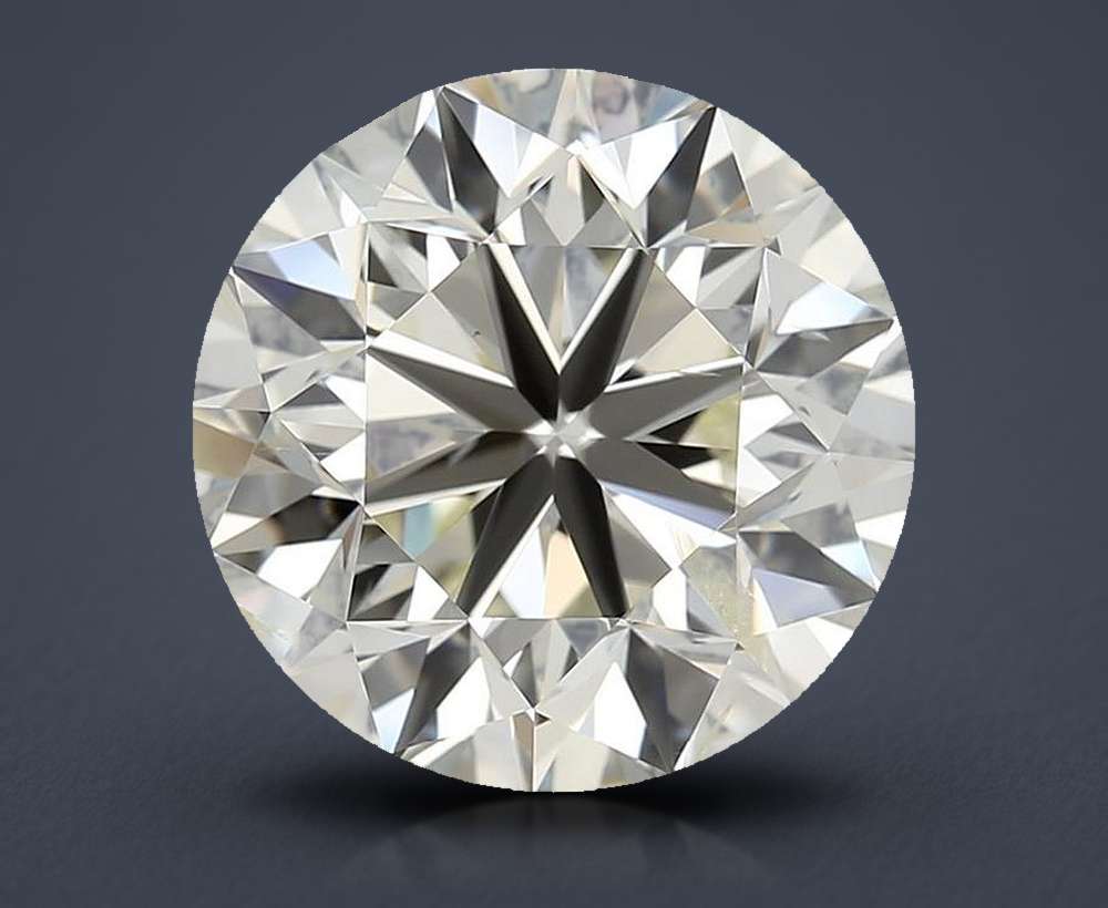 3.02ct K SI2 Very Good Cut Round Diamond