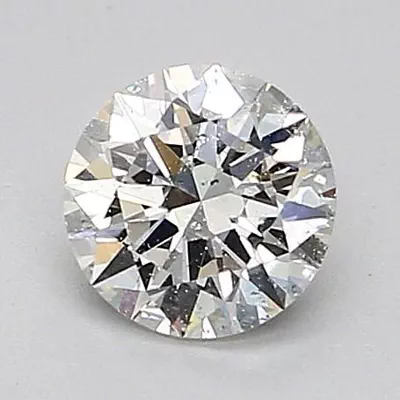 0.52ct I SI2 Rare Carat Ideal Cut Round Diamond