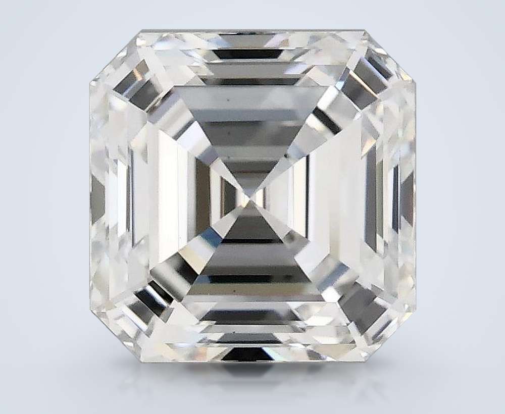 2.49ct E VS1 Rare Carat Ideal Cut Asscher Lab Grown Diamond