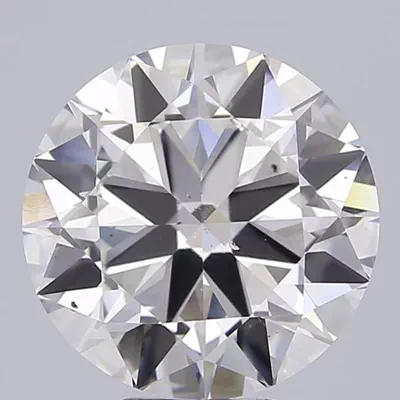 7.00ct E SI1 Very Good Cut Round Lab Grown Diamond