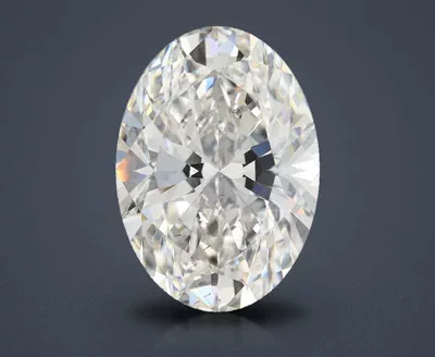 10.15ct G VS2 Rare Carat Ideal Cut Oval Lab Grown Diamond