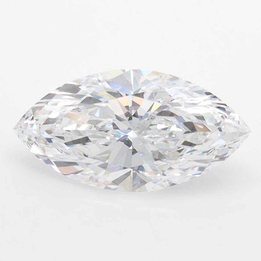 1.29ct D VVS1 Rare Carat Ideal Cut Marquise Lab Grown Diamond