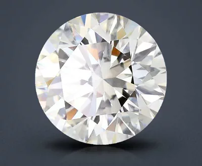 2.44ct K VVS2 Rare Carat Ideal Cut Round Diamond