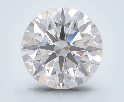 3.08ct D VVS2 Rare Carat Ideal Cut Round Lab Grown Diamond