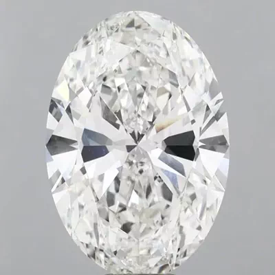 10.06ct F VS1 Very Good Cut Oval Lab Grown Diamond