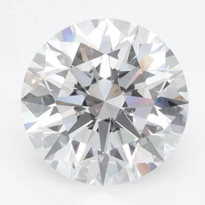 3.87ct E FL Rare Carat Ideal Cut Round Lab Grown Diamond