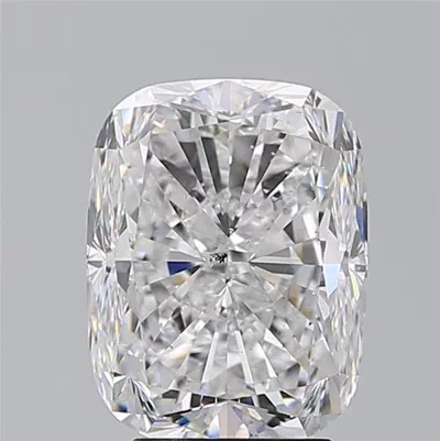 3.51ct D SI2 Good Cut Cushion Diamond