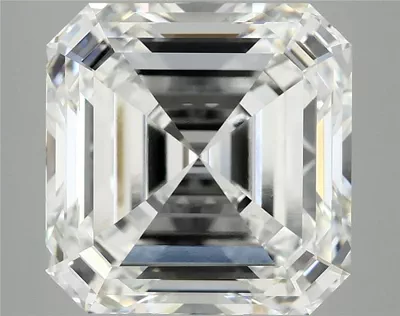 8.40ct F VVS2 Excellent Cut Asscher Lab Grown Diamond