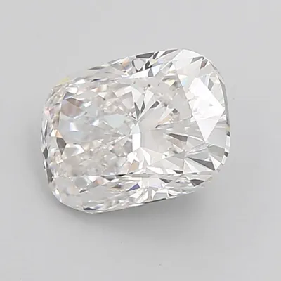 3.27ct F VVS2 Very Good Cut Cushion Lab Grown Diamond