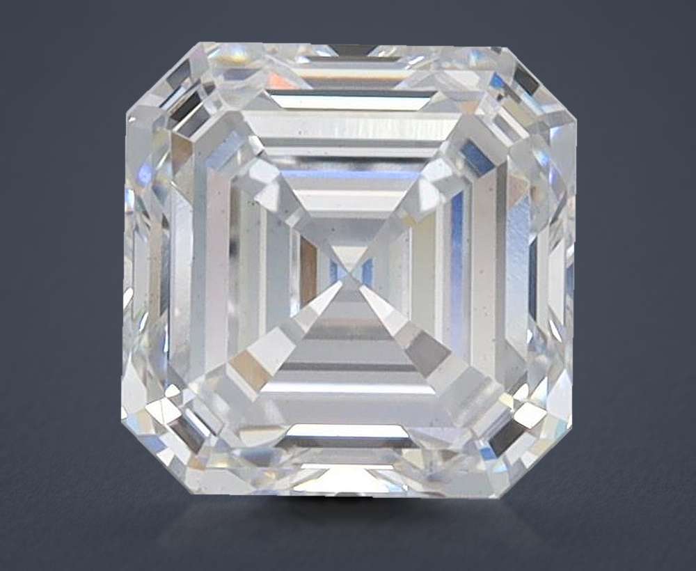 1.50ct D VS1 Very Good Cut Asscher Lab Grown Diamond