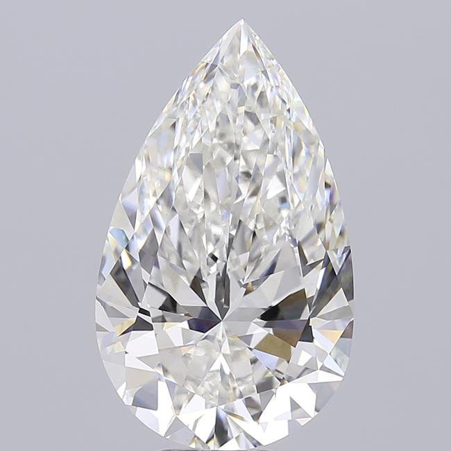 10.42ct F VS1 Very Good Cut Pear Lab Grown Diamond