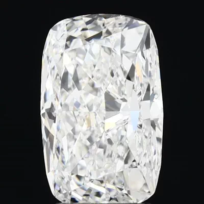 2.83ct D VVS2 Rare Carat Ideal Cut Cushion Lab Grown Diamond