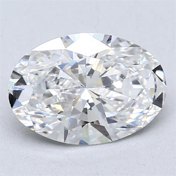 1.50ct E VS1 Rare Carat Ideal Cut Oval Lab Grown Diamond