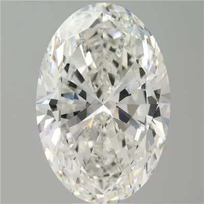 11.14ct F VVS2 Rare Carat Ideal Cut Oval Lab Grown Diamond