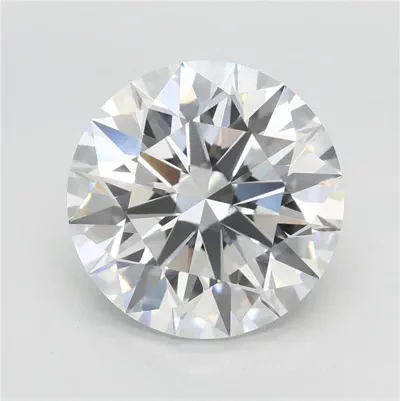 4.07ct F VVS2 Rare Carat Ideal Cut Round Lab Grown Diamond