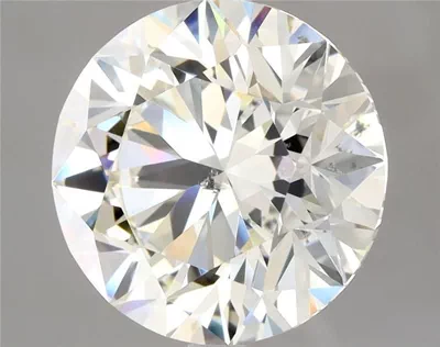 4.20ct K SI2 Excellent Cut Round Diamond