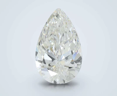 5.35ct H VVS2 Rare Carat Ideal Cut Pear Lab Grown Diamond