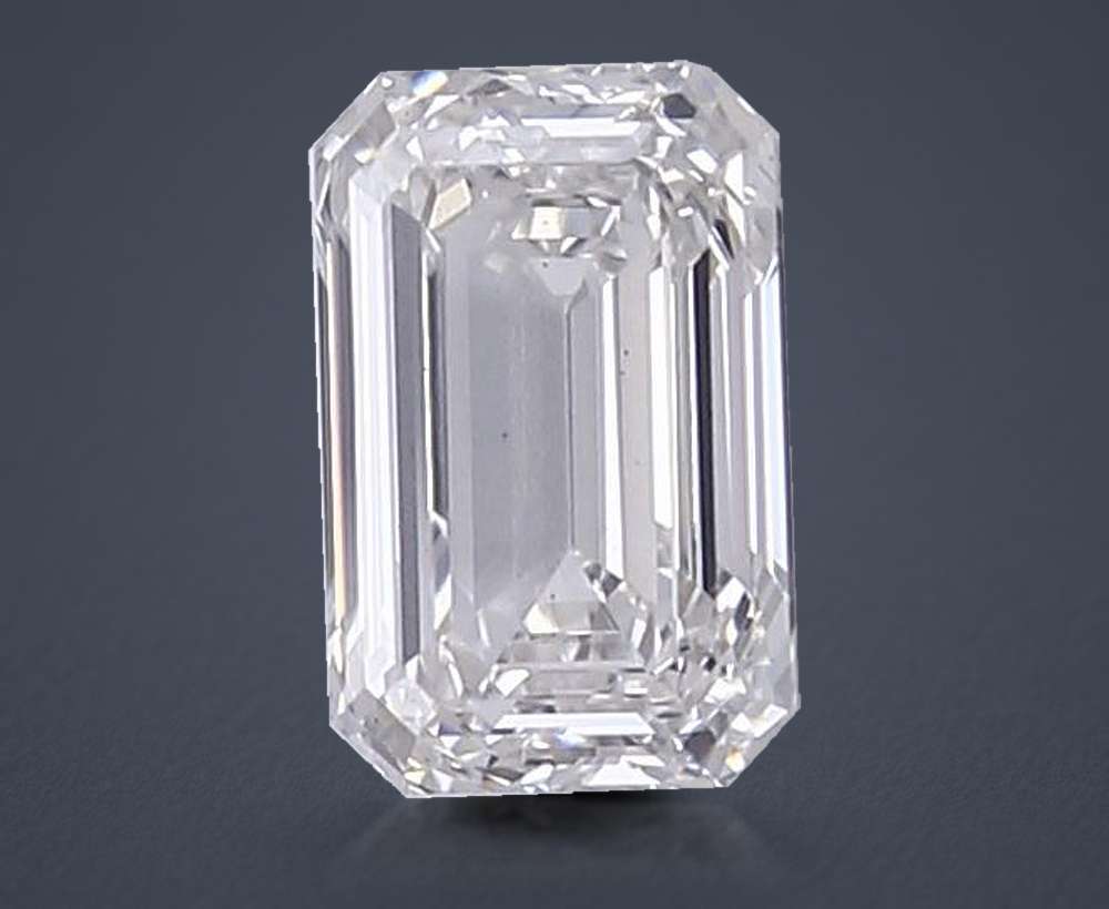 1.74ct G VS1 Rare Carat Ideal Cut Emerald Lab Grown Diamond