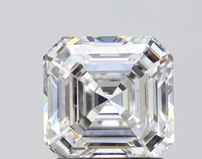 10.01ct F VVS2 Excellent Cut Asscher Lab Grown Diamond