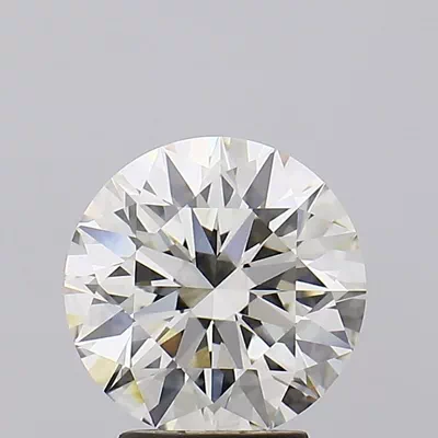 3.26ct J VVS2 Rare Carat Ideal Cut Round Lab Grown Diamond