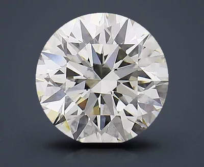 3.26ct J VVS2 Rare Carat Ideal Cut Round Lab Grown Diamond