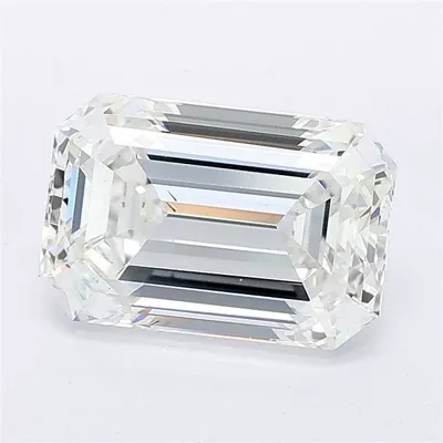 2.50ct E VS2 Excellent Cut Emerald Lab Grown Diamond