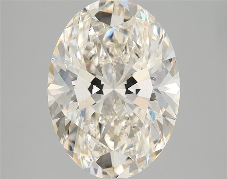 2.57ct H VS1 Very Good Cut Oval Lab Grown Diamond