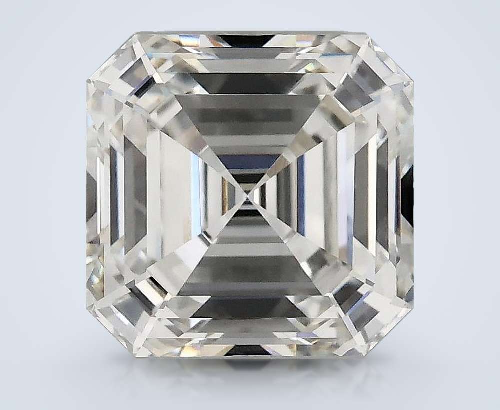 3.07ct G VVS2 Rare Carat Ideal Cut Asscher Lab Grown Diamond