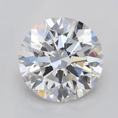 1.56ct D VVS2 Rare Carat Ideal Cut Round Lab Grown Diamond