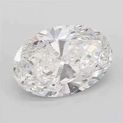 12.01ct F VS1 Rare Carat Ideal Cut Oval Lab Grown Diamond