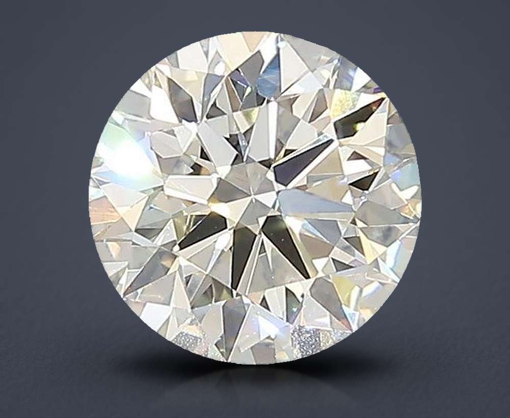 1.52ct I VVS2 Rare Carat Ideal Cut Round Lab Grown Diamond