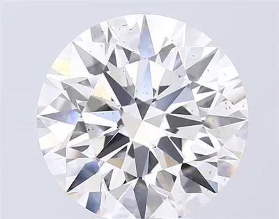 7.08ct E SI1 Rare Carat Ideal Cut Round Lab Grown Diamond