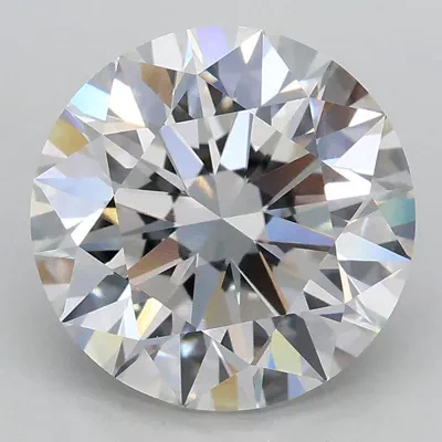 2.54ct E VVS2 Excellent Cut Round Lab Grown Diamond